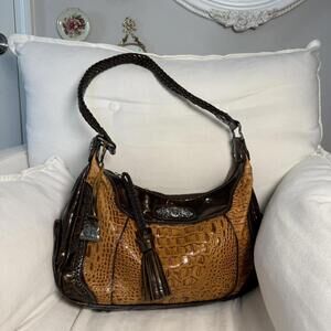 Women's Brown and Multi Bag